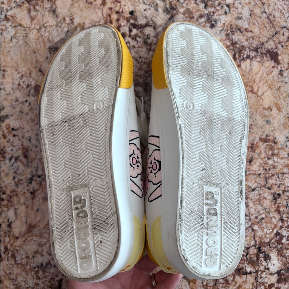 Disney White and Yellow Bee Sneakers - Picture 7 of 7